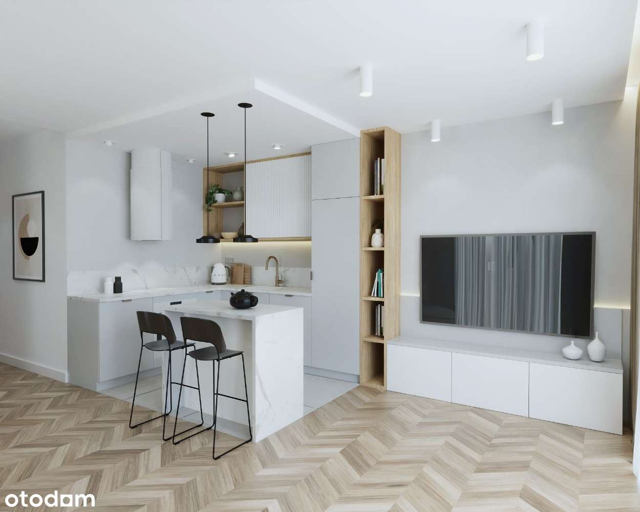 Dom, 60 m², Bolechówko-8