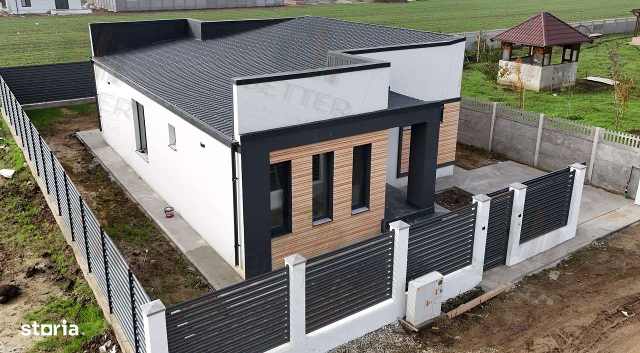 Casa Parter Moderna, 4 camere, Teren 360 mp, Comuna Berceni - Imagine principală: 4/9