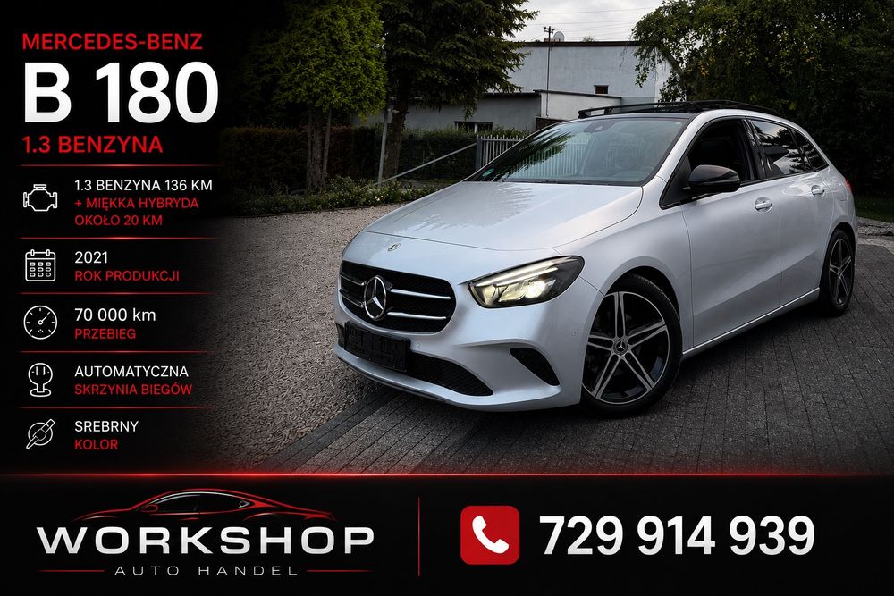 Mercedes-Benz B W247 (2018-) 180 7G-DCT Progressive Advanced 2021