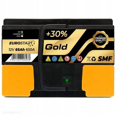 Akumulator Euro-Start GOLD SMF 12V 65Ah/650AP L2 - 3