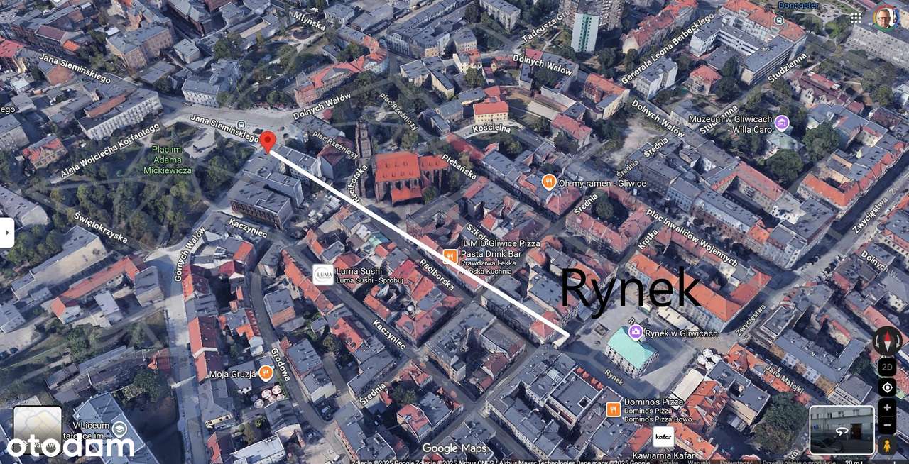 Rynek tuż tuż, mieszkanie z klimatem. 3 niezależne pokoje.-1