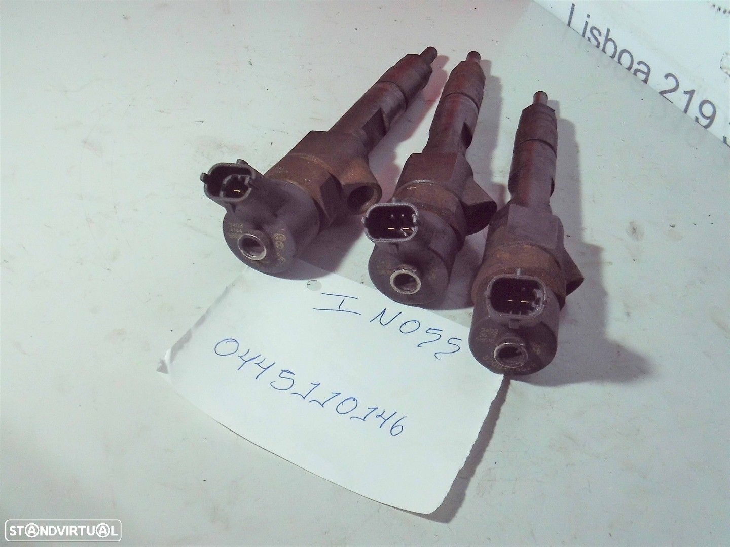 Injector Usado REF. 0445110146 | OPEL/RENAULT/NISSAN - 1.9dci motor F9Q - 1