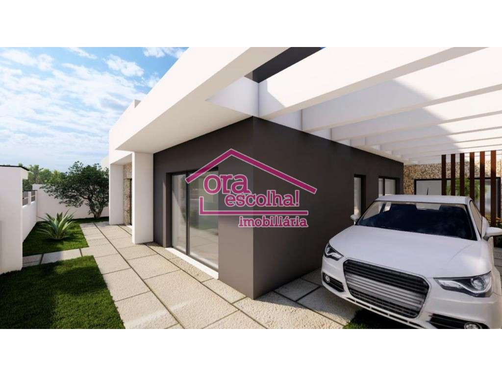 Moradia Isolada TÉRREA Nova T3 + 1 com PISCINA e Pérgola em Fernão ... - Grande imagem: 4/8