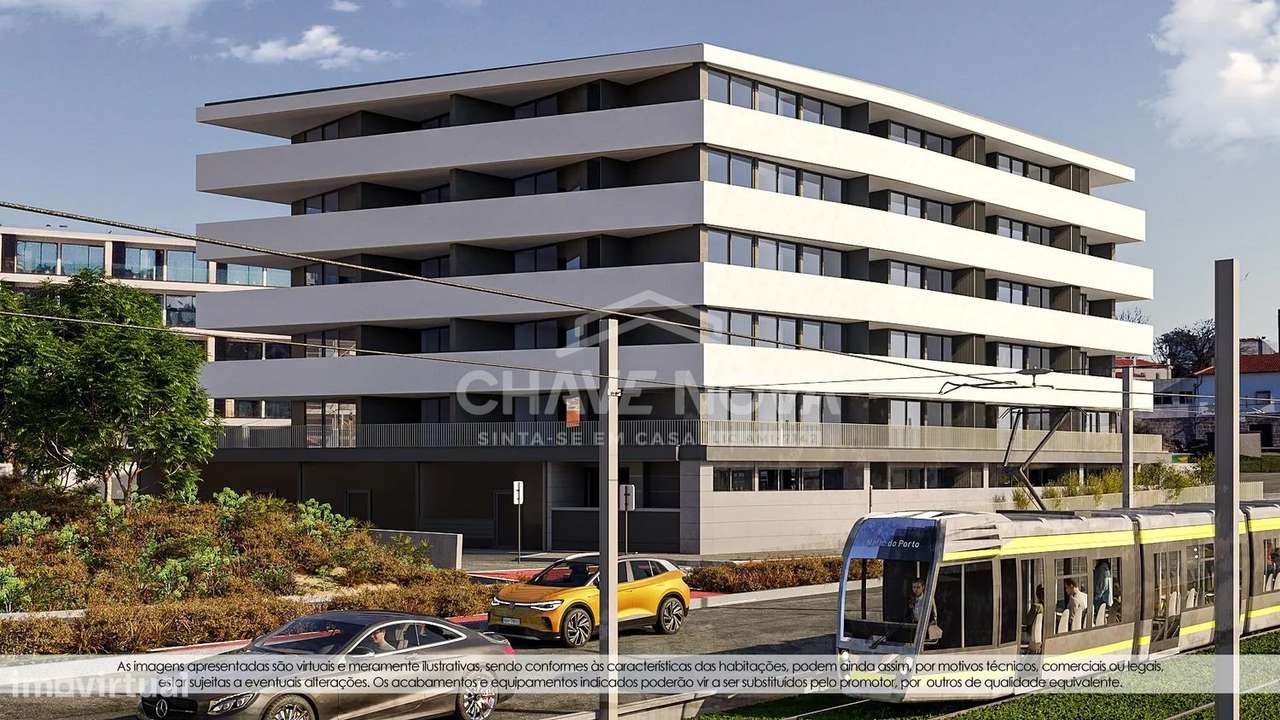 T2 Novo c/ Terraço e Lugar de Garagem em Santa Marinha (VL8) - Grande imagem: 5/28