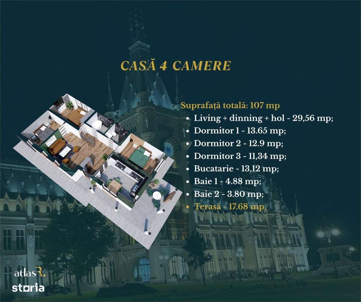 Casa plan parter | Vorovesti | 4 camere | 2 bai-7
