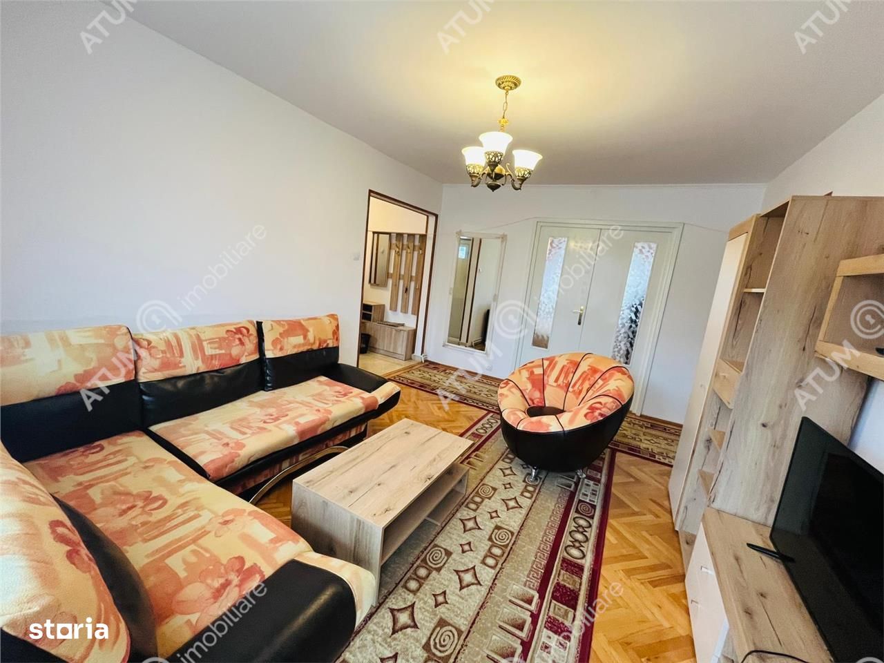 Apartament 3 camere 2 balcoane zona Rahovei din Sibiu