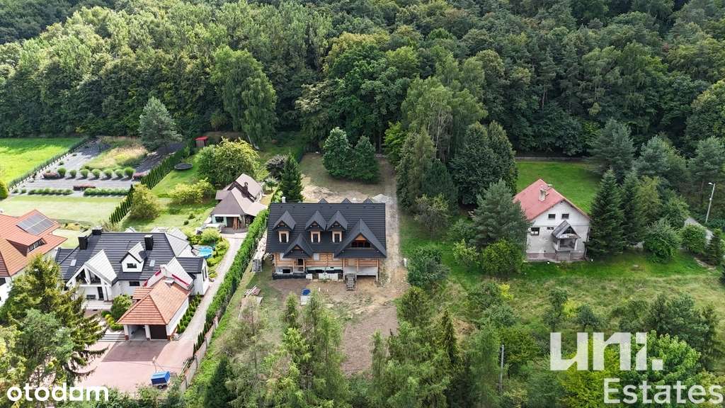 unikatowy dom z grubej bali | widokowy pod lasem! - Pełny obrazek: 3/19