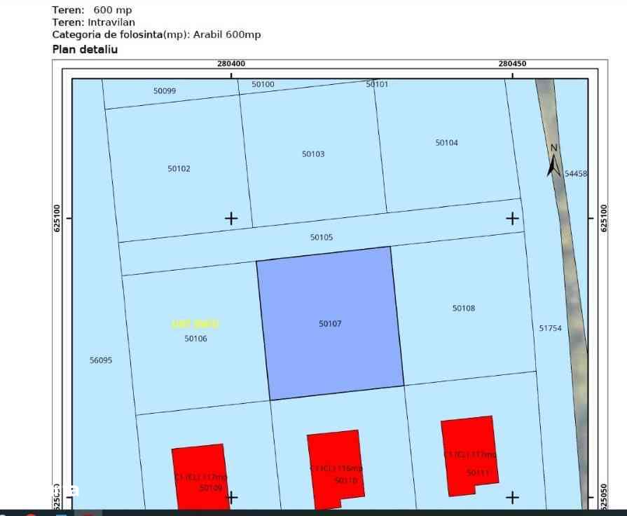 Vând teren 600 mp, Ineu-0