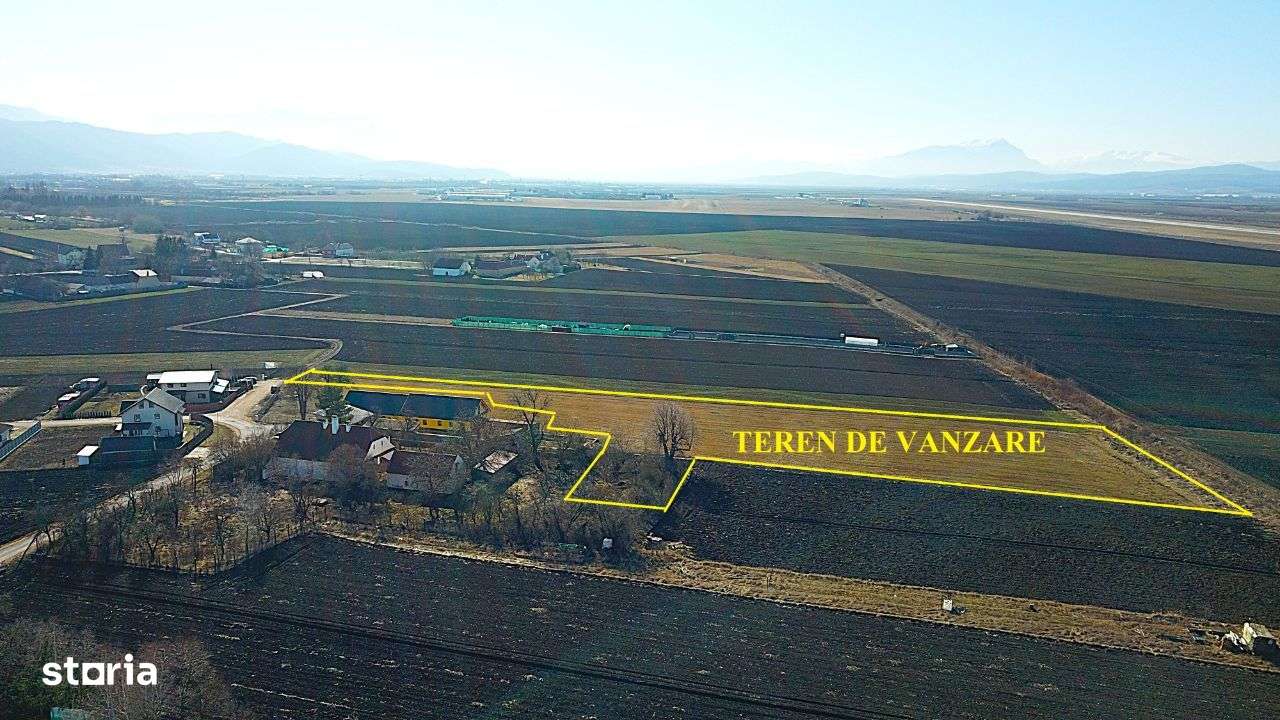 Teren Brasov, Stupini - Lujerului-Cavalului, ideal dezvoltare cartier - Imagine principală: 5/6