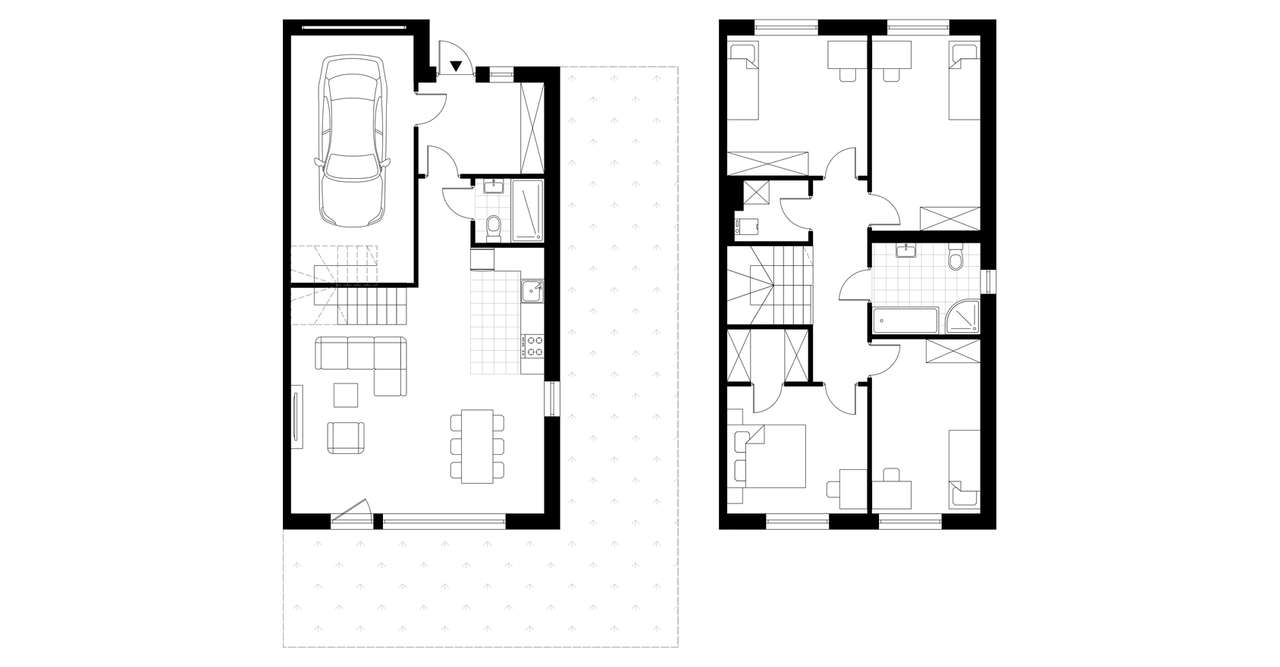 5-pokojowy dom 137m2 + ogródek Bez Pośredników - Pełny obrazek: 3/5