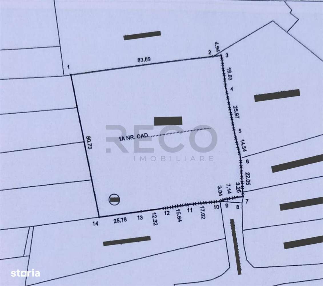 RECO teren intravilan Cefa cu proiect casa - Imagine principală: 4/5