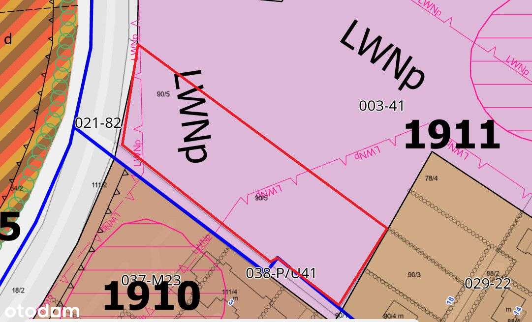 działka usługowa przy ul. Starogardzkiej.-4