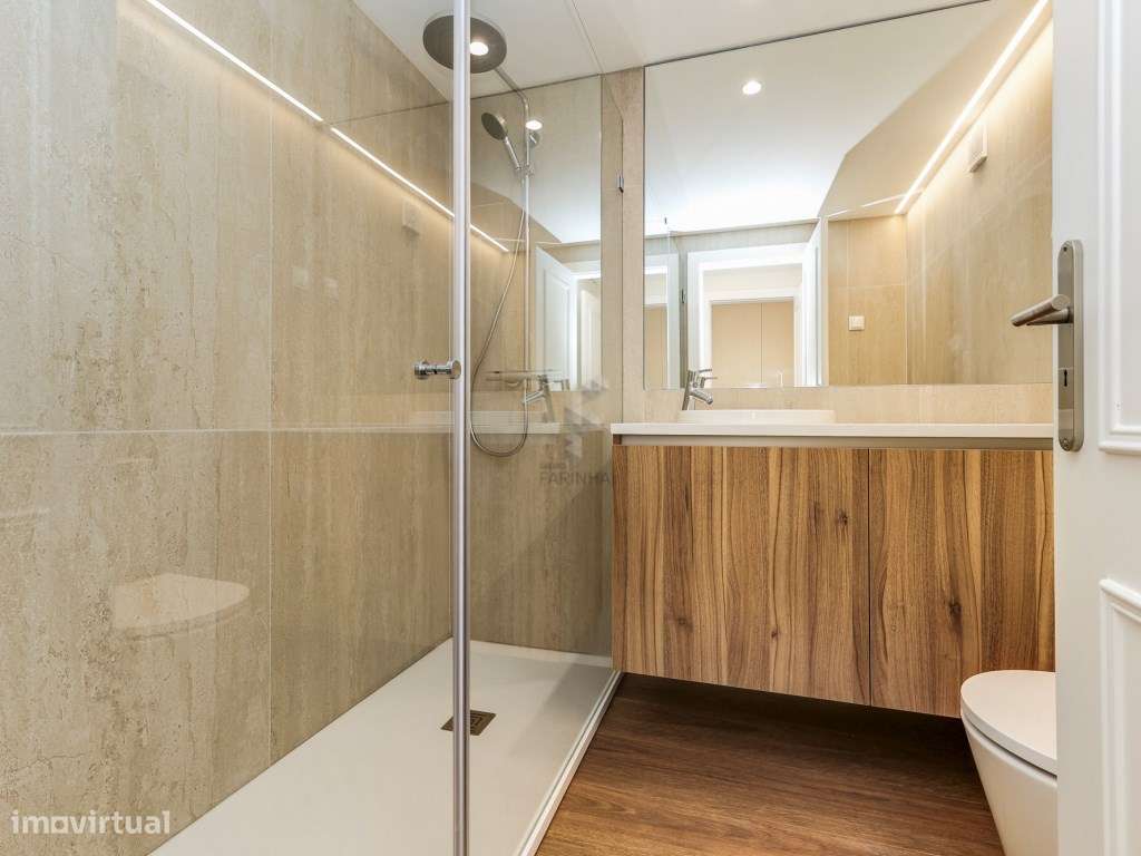 Magnifico apartamento T3 inteiramente remodelado e equipado por arq...-10