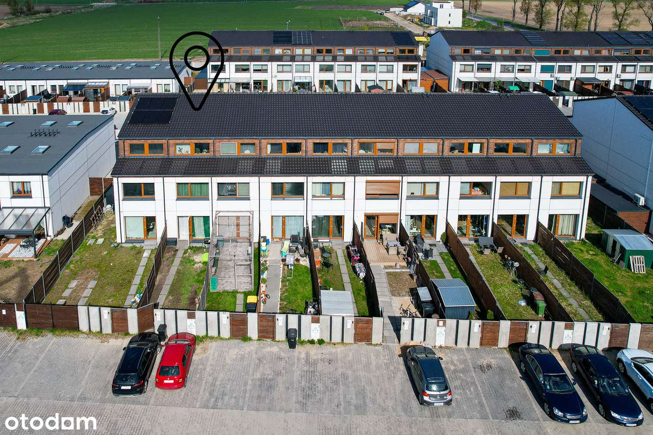 Nowoczesny Dom w zabudowie szeregowej 70 m2, 4 pokoje, ogród-19