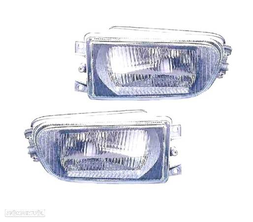 FARÓIS DE NEVOEIRO PARA BMW SERIE 5 E39 95-00 BRANCO - 1