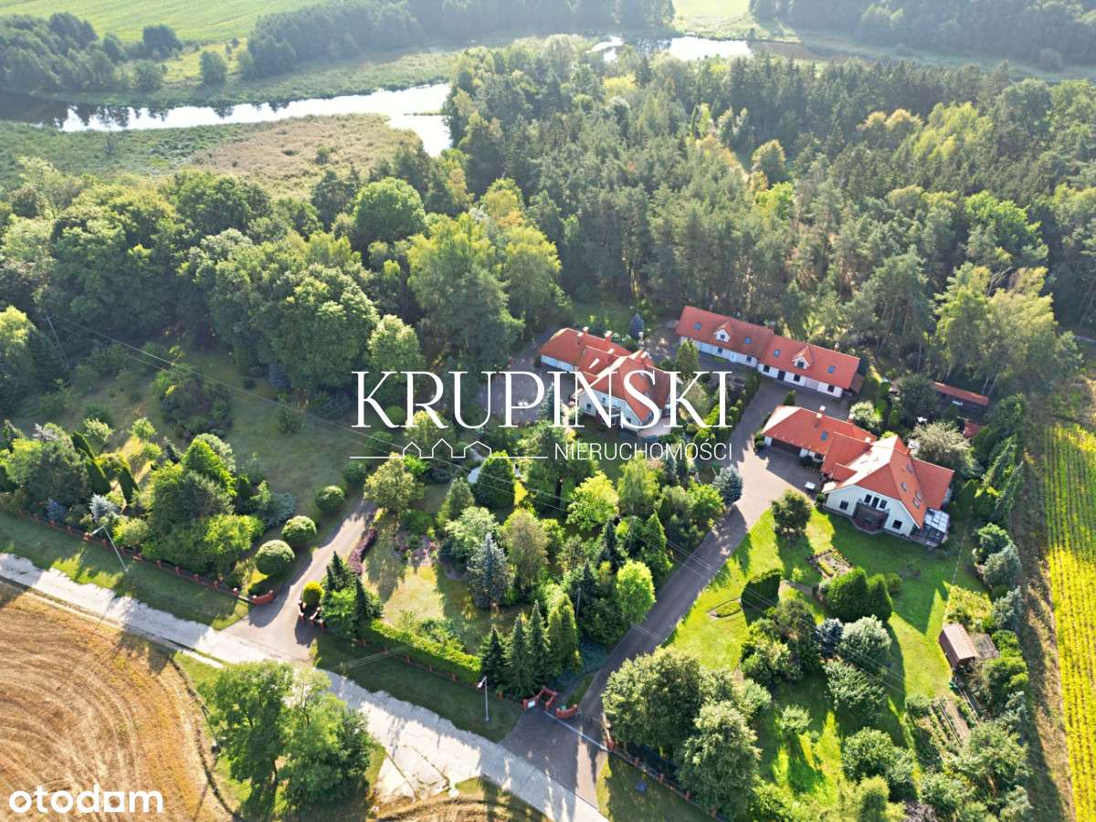 Piękna posiadłość z własnym lasem tuż przy Drwęcy! - Pełny obrazek: 5/20