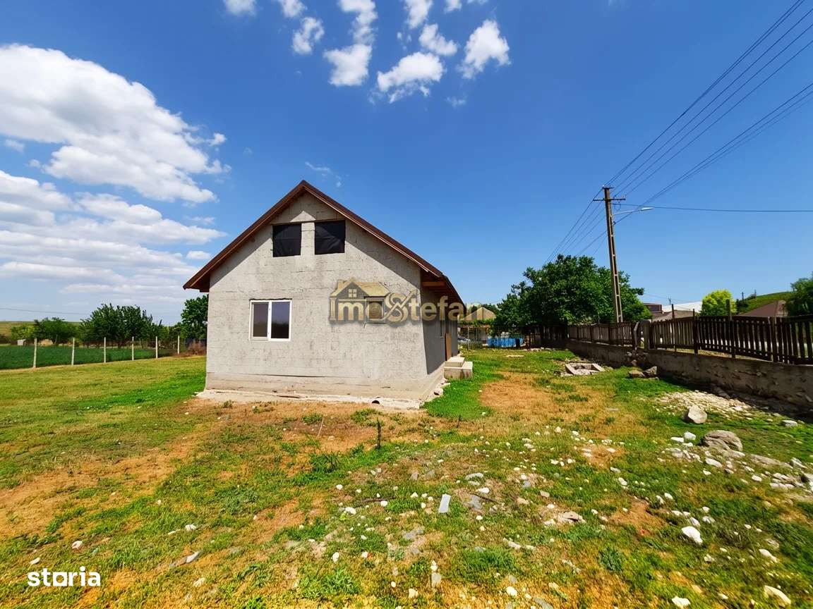 Casă semifinalizată Nazarcea, Constanța Teren 1000mp Utilități-1