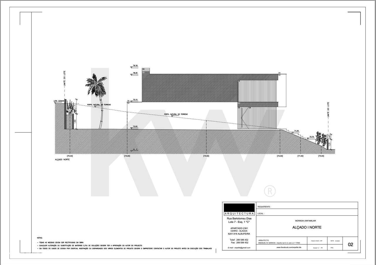 Terreno Urbano com Projeto Aprovado em Sesmarias, Albufeira – A 5 minu - Grande imagem: 3/14