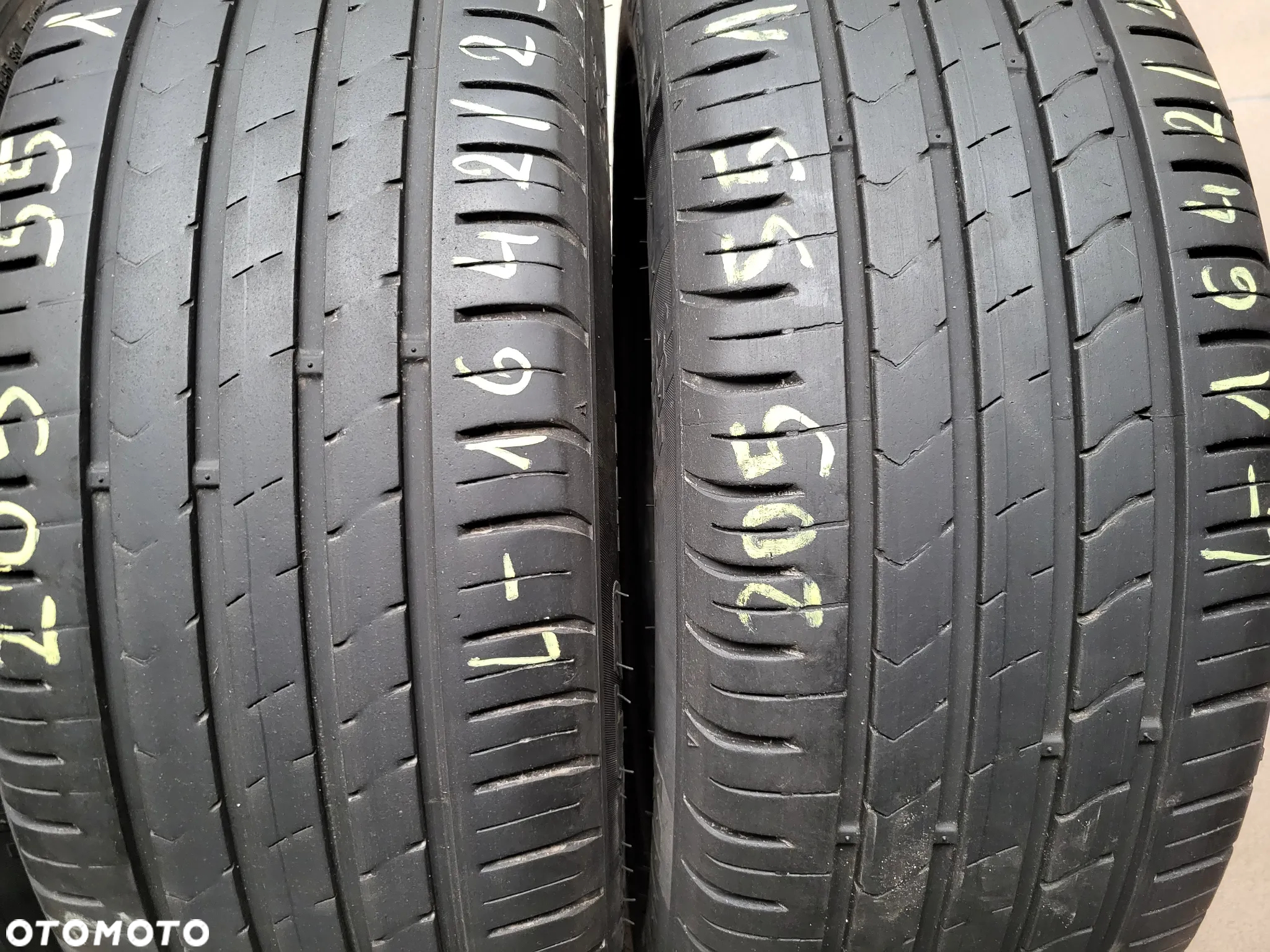 205/55r16 94V (L1642/23)005 4szt 6mm HS51 ECSTA KUMHO 2019r LETNIE - 3