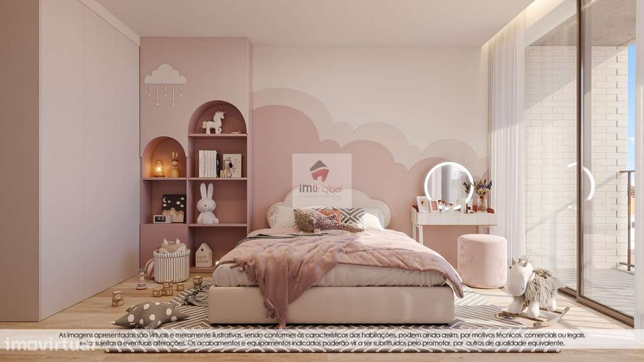 T2+Office Terraço 2 Lug. Garagem a par, arrumo, Madalena-12