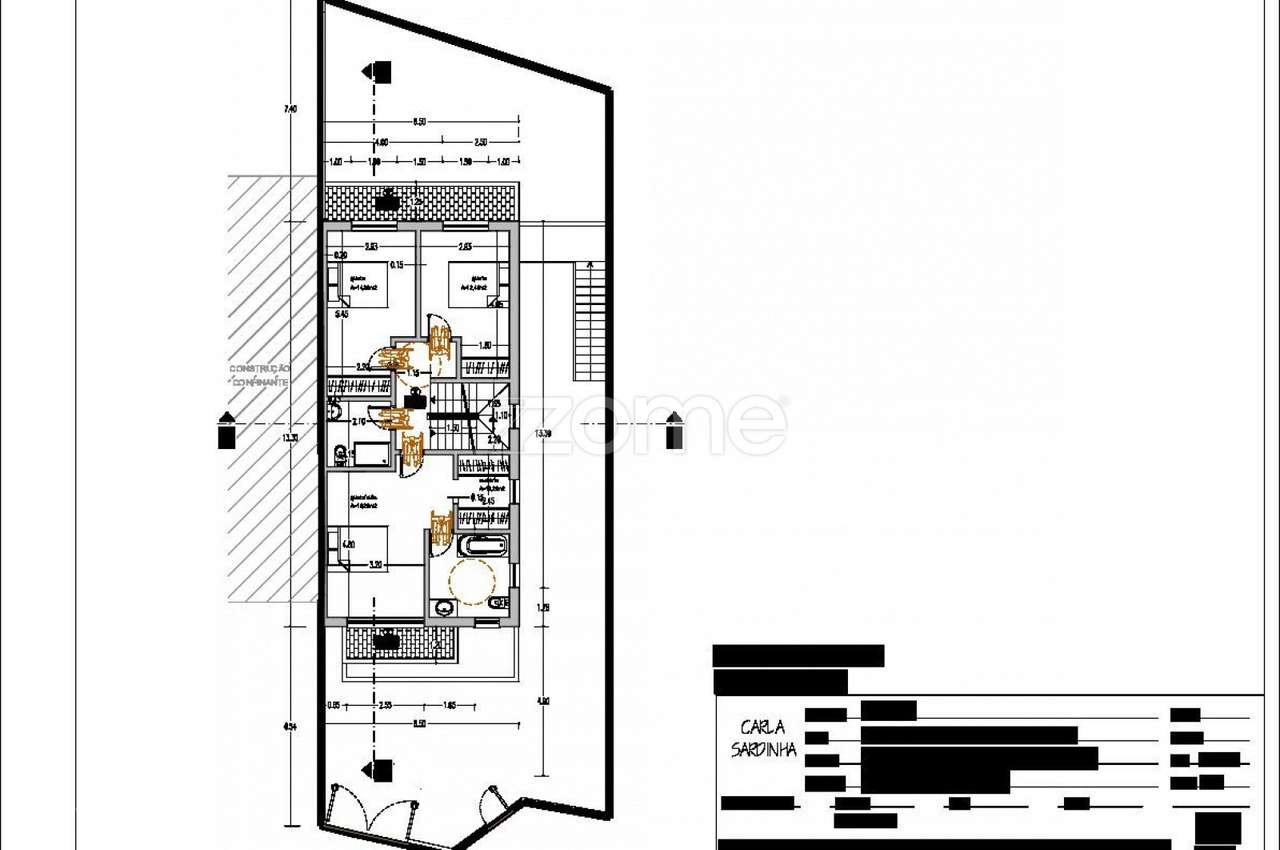 Terreno à venda na P. Miramar, Lote 20 com 245 m²_Projecto aprovado - Grande imagem: 5/10