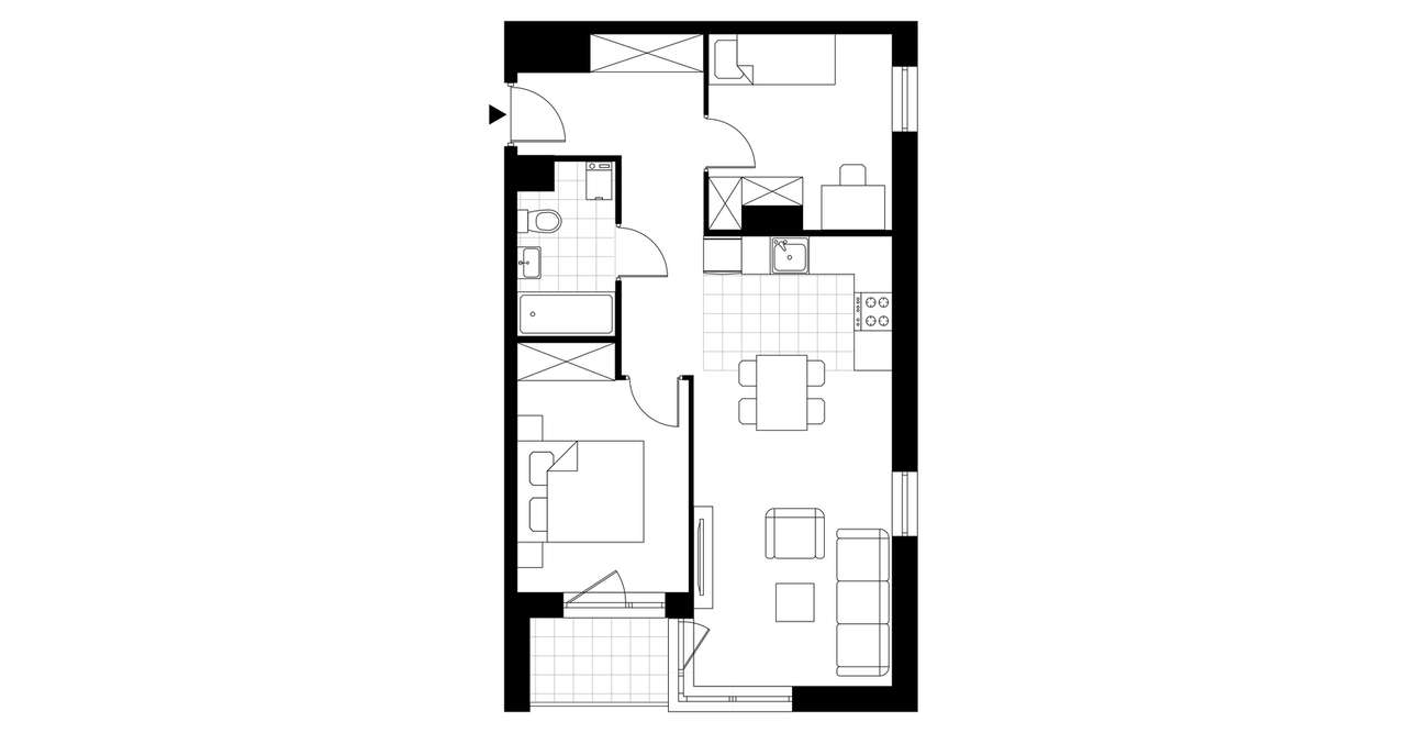 Stara Cegielnia Mielec | mieszkanie 3-pok. | C_M7 - Pełny obrazek: 4/9