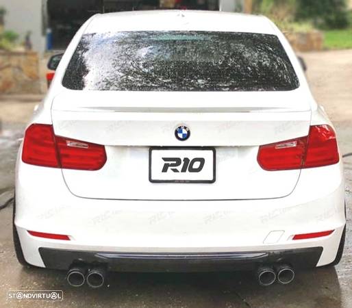 AILERON SPOILER TRASEIRO PARA BMW F30 11-18 LOOK M-PERFORMANCE - 5