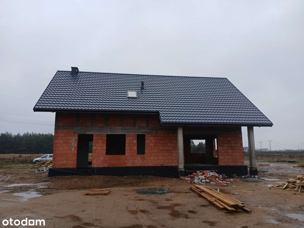 Sprzedam dom w stanie surowym otwartym ul. Miłosza os Staniszewskiego - Pełny obrazek: 2/10