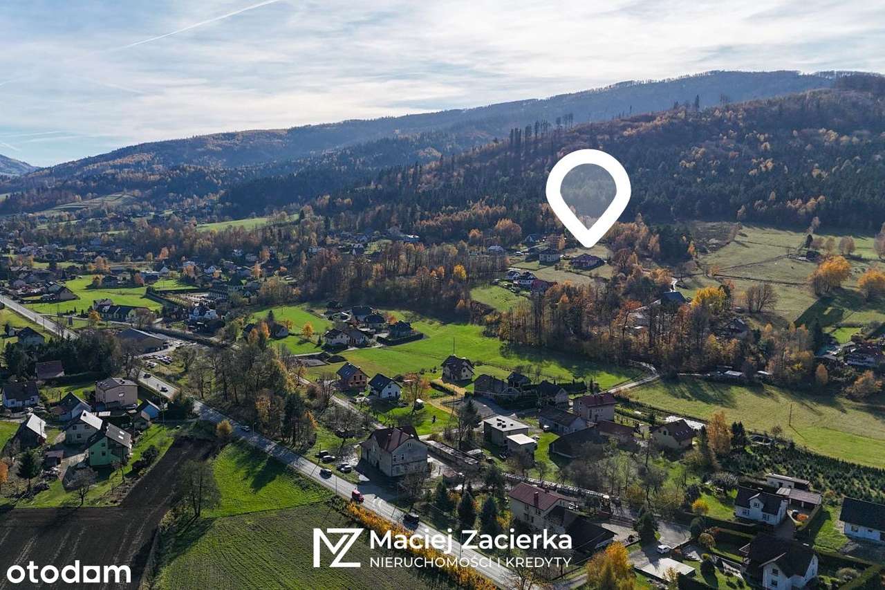 Beskidy, Brenna | dom dwurodzinny z panoramą gór-19