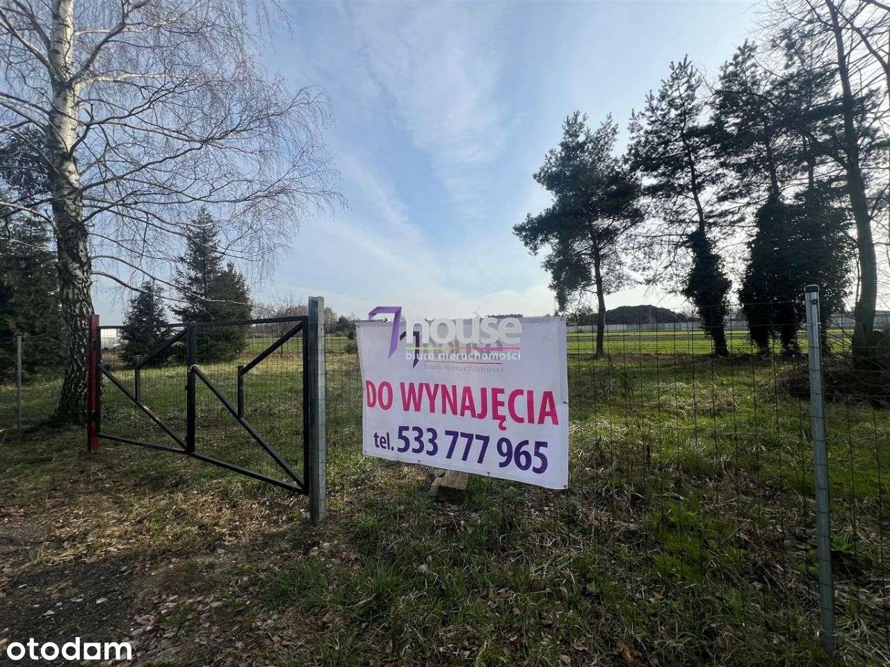 Do wynajęcia działka usługowa - Sowice