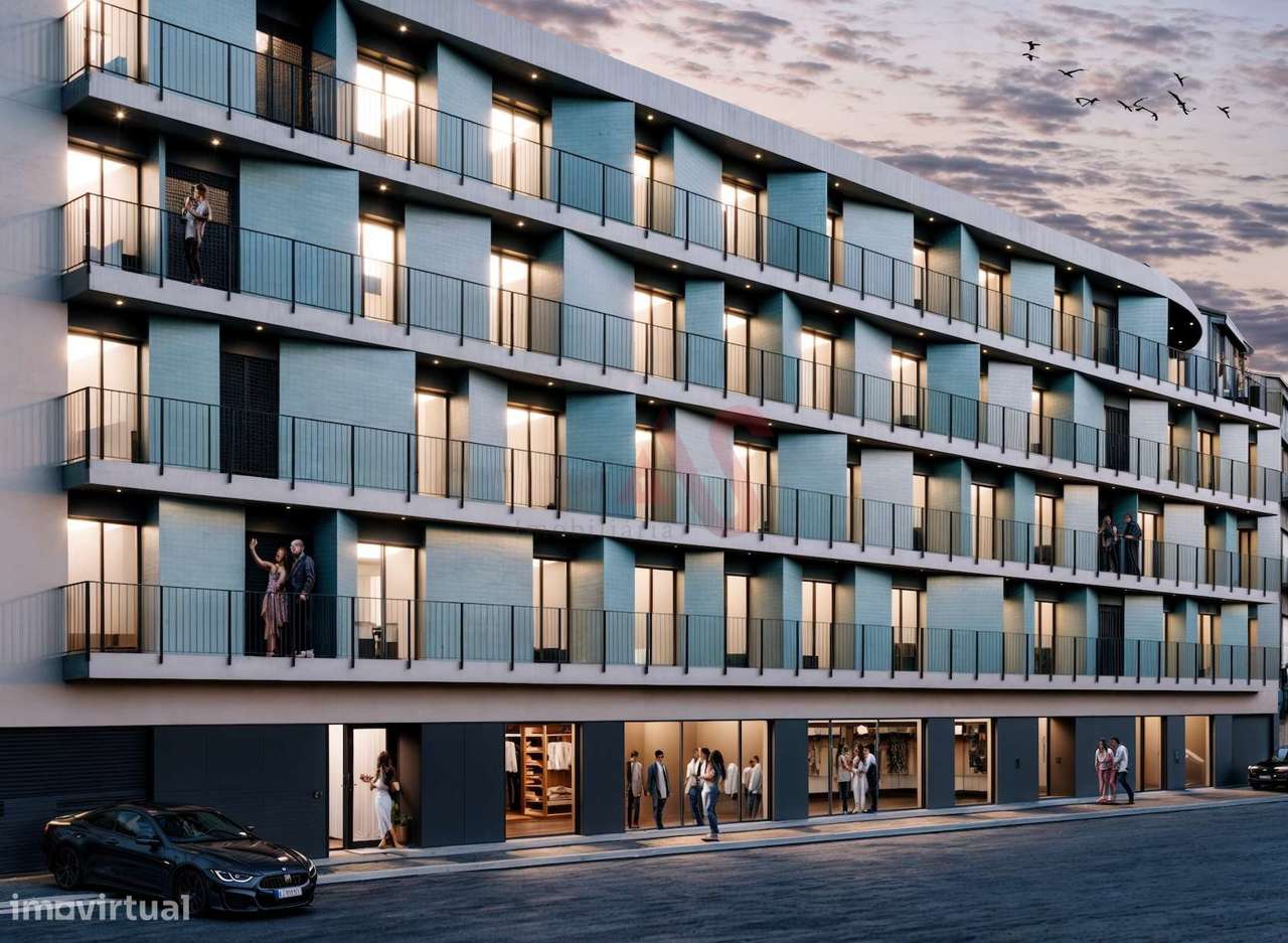 Apartamento T1 no empreendimento Costa Cabral Flats em Paranhos, Porto - Grande imagem: 4/6