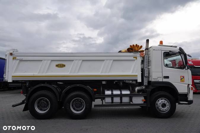 Volvo FM 400 / 6x4 / WYWROTKA MEILLER KIPPER / HYDROBURTA / MANUAL - 14