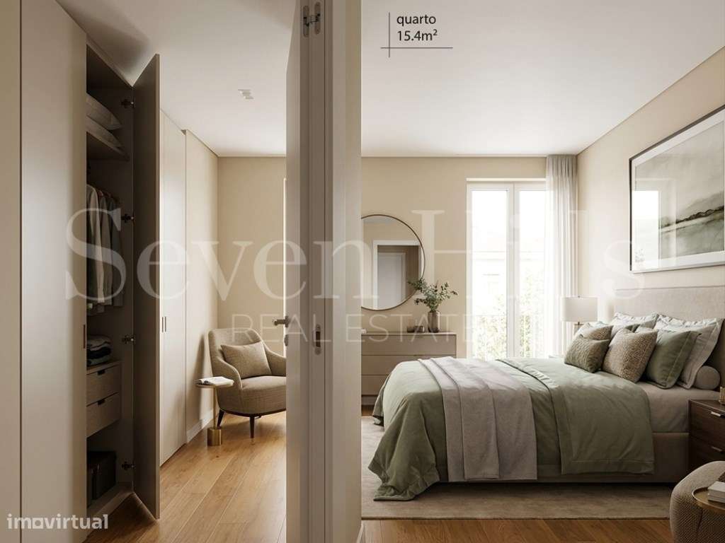 Apartamento T2 com Garagem - Lordemão-0