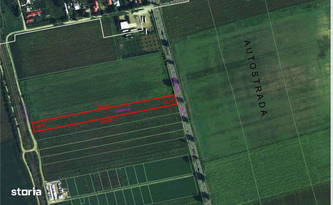 Teren extravilan, zona Itesti, 8800 mp - Imagine principală: 4/4