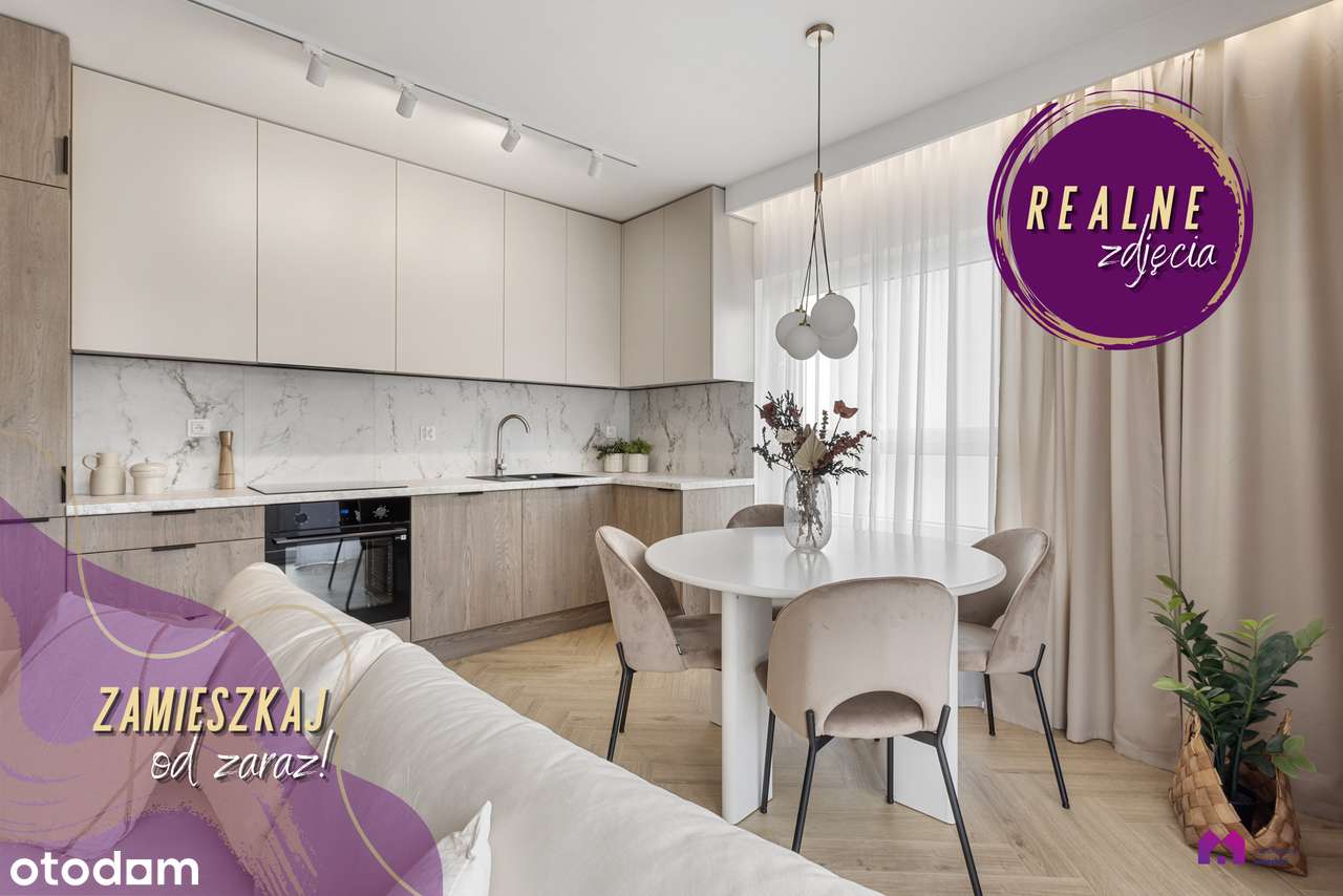 NOWOCZESNE mieszkanie blisko ZIELENI z miejscem postojowym i komórka