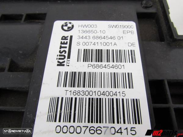 Motor Travão Elétrico Trás Seminovo/ Original BMW X5 (F15, F85)/BMW X6 (F16, F86... - 4