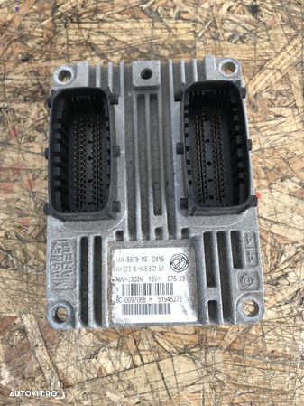 Ecu calculator motor Fiat 500 1.2 benzina 2013 - 1