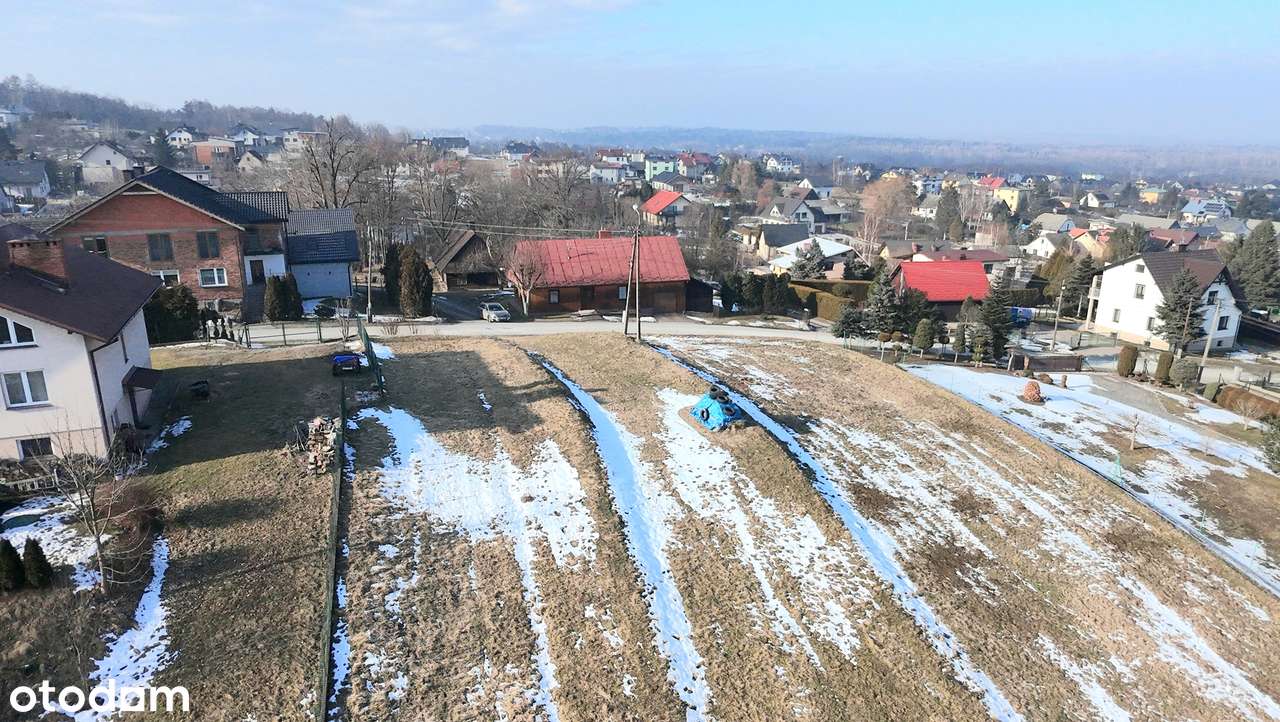 Działka budowlana w górach|Szlaki piesze z domu| WZ i media w działce!-3