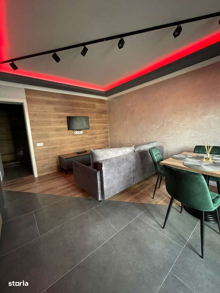 Apartament 2 camere, balcon și grădină,mobilat complet, zona D Stanca-1