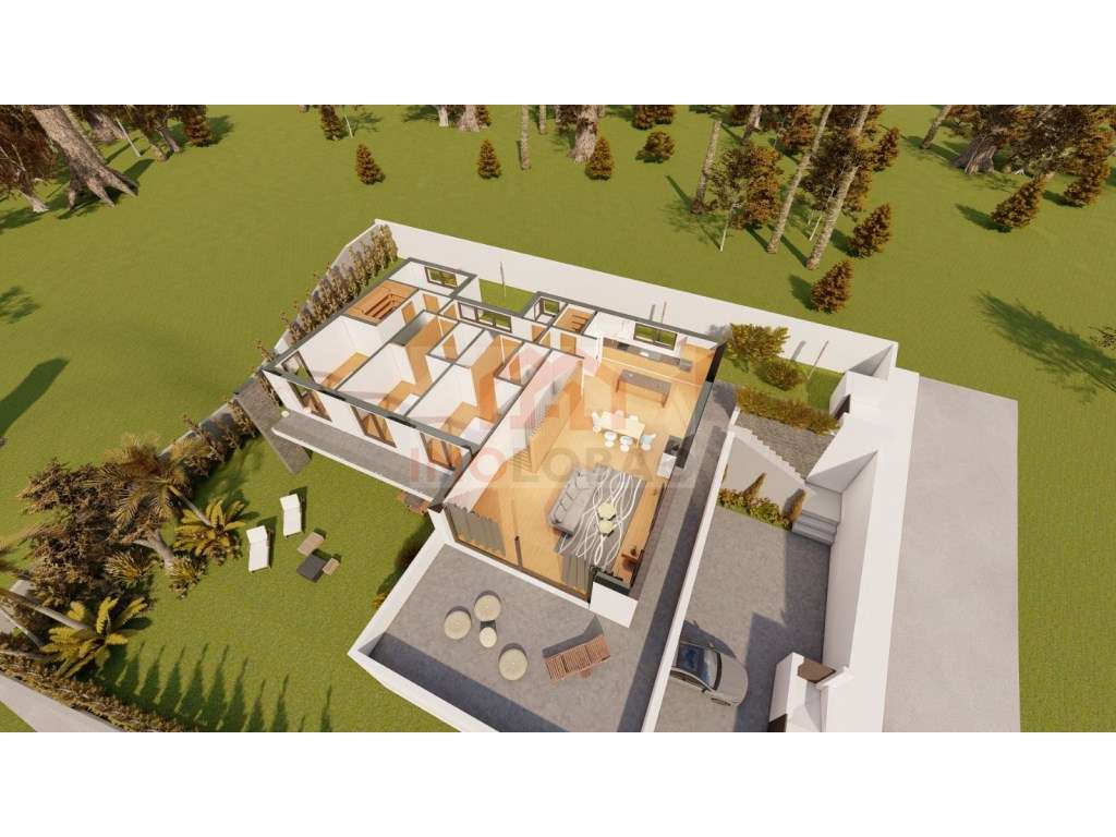 TERRENO C/ MOR EM PEDREIRO - CANEDO - Grande imagem: 3/29