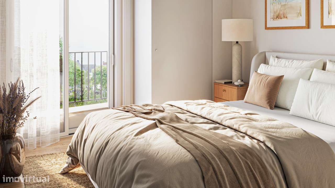 Apartamento T3 em construção com varanda de 35 m2 e garagem -V.N. GAIA-12