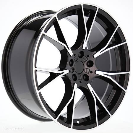 4x Felgi 18 5x120 m.in. do BMW E87 E88 F20 3 E46 E90 E91 E92 F30 F32 5 F10 F11 - B1617 (IND7046) - 5