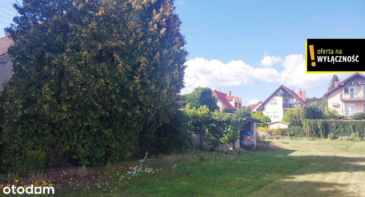 Pięknie położona działka budowlana w Suchym Lesie-1