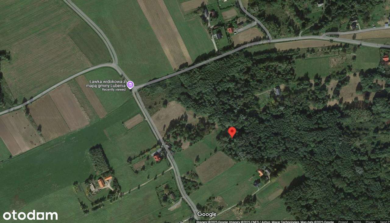 Działka budowlana 3034 m2 Lubenia - Pełny obrazek: 2/2