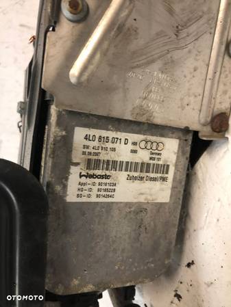 AUDI Q7 4L WEBASTO PEŁNY ZESTAW 4L0815071D - 5