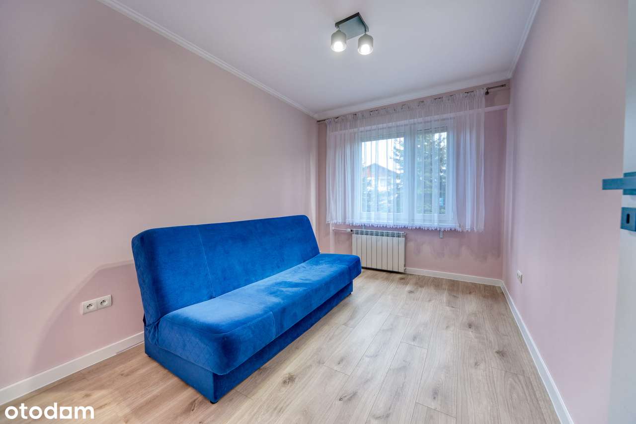 Odnowione mieszkanie, 4 pokoje, 76m2, parter, niski blok, balkon, Kęty-10