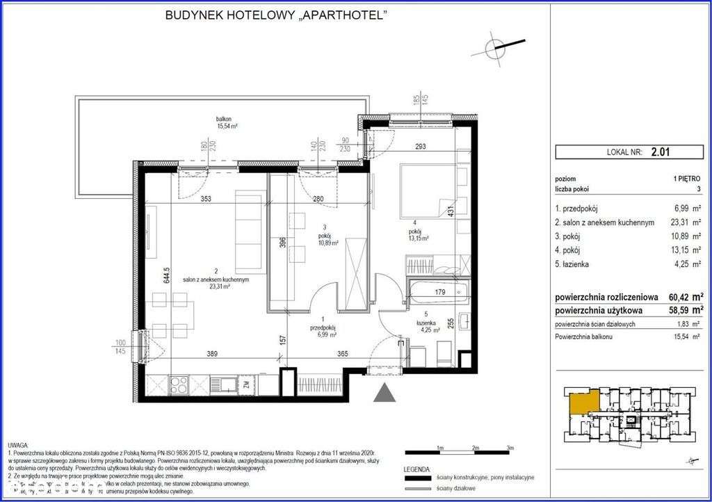 0%, oferta deweloperska - aparthotel w Regułach-3