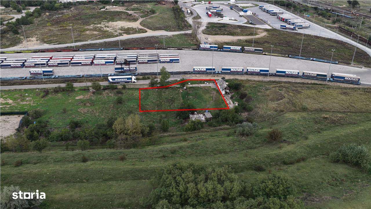 RECO Teren intravilan in Oradea zona industriala vest 2141 mp - Imagine principală: 2/5