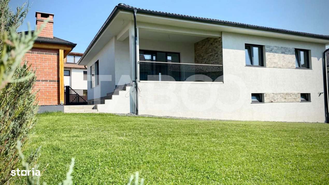 Casa individuala de vanzare pe un nivel la intrare in Selimbar - Imagine principală: 4/14