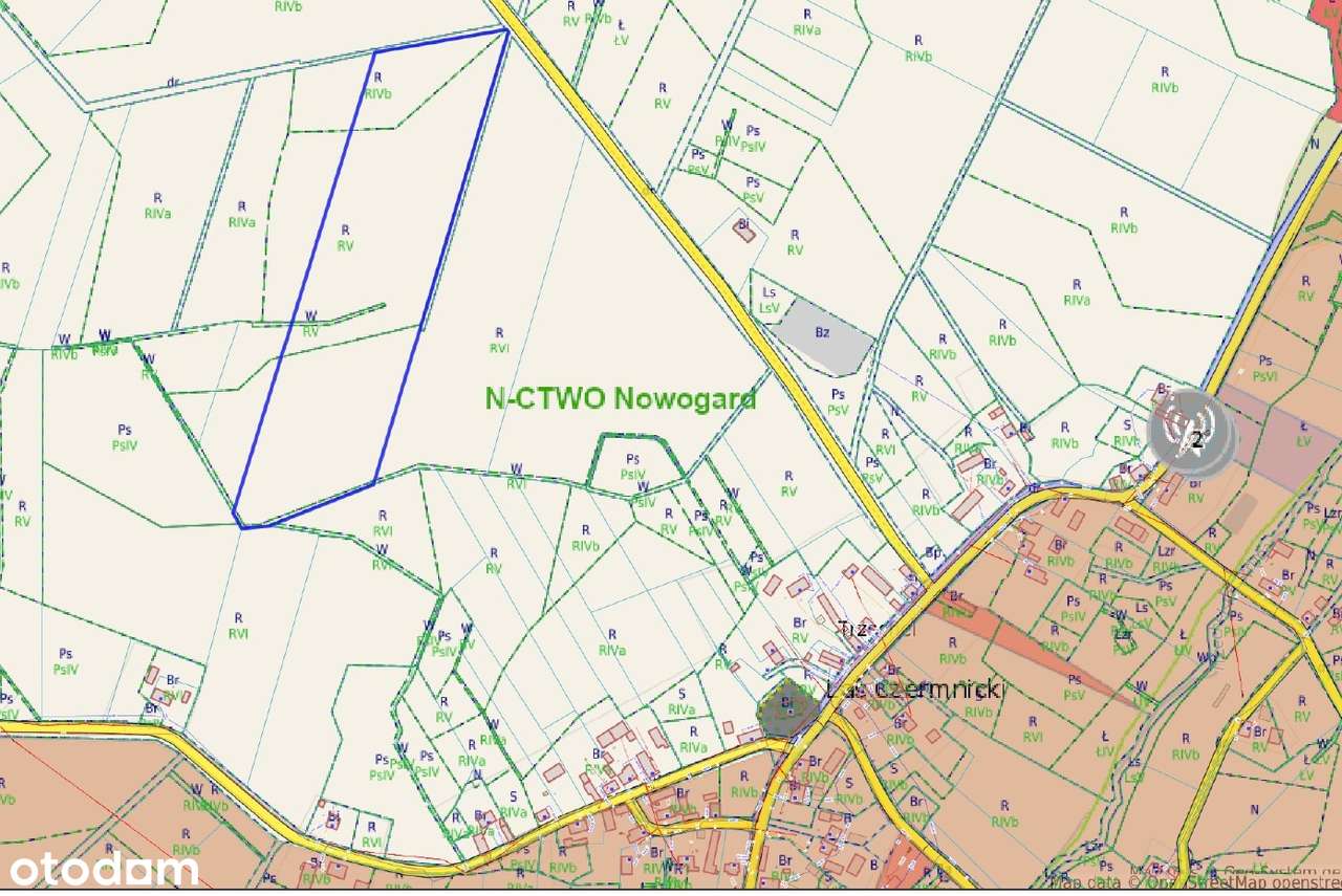 Obniżka!Działka rolna ok. 16 km od Nowogardu i ok. 30 km do Goleniowa!-6